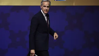Mark Carney. Fot. EPA/ANDRES MARTINEZ CASARES