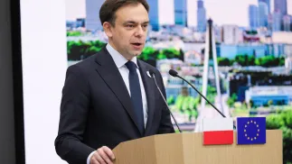 Minister finansów Andrzej Domański, fot. PAP/Rafał Guz