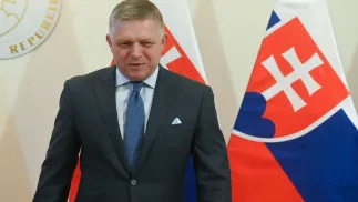 Премьер-министр Словакии Роберт Фицо. Fot. PAP/Piotr Nowak