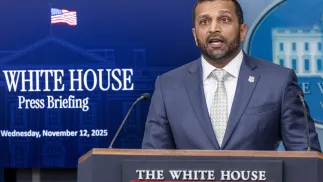 Szef FBI Kash Patel. Fot. EPA/SHAWN THEW