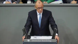 Friedrich Merz Fot. PAP/EPA/HANNIBAL HANSCHKE