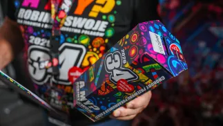 Puszka 34. Finału WOŚP. Fot. PAP/Leszek Szymański