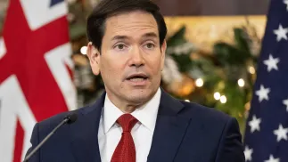 Marco Rubio. Fot. EPA/LUKE JOHNSON