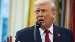 Donald Trump. Fot. PAP/ EPA/BONNIE CASH