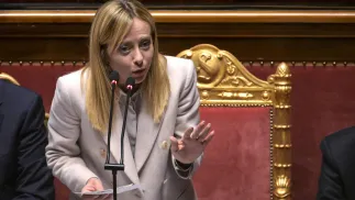 Giorgia Meloni, fot. PAP/EPA/ANSA.RICCARDO ANTIMIANI