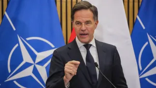 Mark Rutte. Fot. PAP/Tomasz Waszczuk
