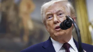 Donald Trump Fot. PAP/EPA/WILL OLIVER/POOL