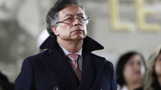 Prezydent Kolumbii Gustavo Petro. Fot. PAP/EPA/CARLOS ORTEGA