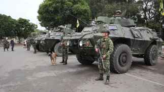 Kolumbijska armia (zdjęcie ilustracyjne). Fot.  EPA/MARIO CAICEDO
