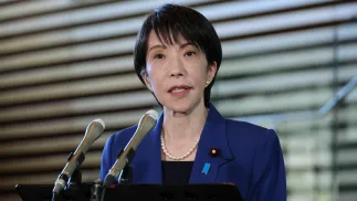 Sanae Takaichi. Fot. PAP/EPA/JIJI PRESS JAPAN