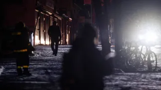 Blackout w Berlinie. Fot. PAP/EPA/CLEMENS BILAN