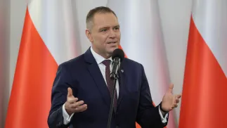 Karol Nawrocki. Fot. PAP/Paweł Supernak