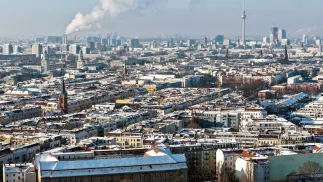 Widok na Berlin, fot. PAP/EPA/HANNIBAL HANSCHKE