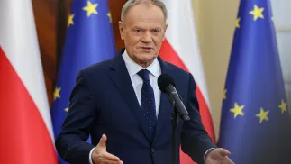 Дональд Туск. Fot. PAP/Albert Zawada