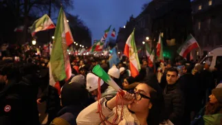 Demonstracja w Londynie. Fot. PAP/EPA/NEIL HALL