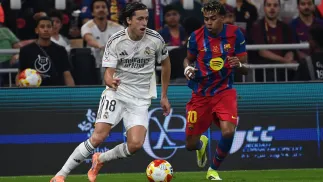 Mecz FC Barcelona-Real Madryt Fot. PAP/EPA/STRINGER