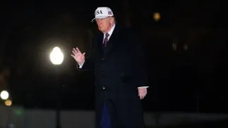 Donald Trump Fot. PAP/EPA/AARON SCHWARTZ / POOL