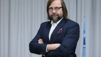 Marcin Stanecki, główny inspektor pracy Fot. PAP/Rafał Guz