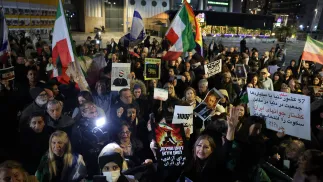 Protesty. Fot. PAP/EPA/ABIR SULTAN