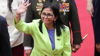 Delcy Rodriguez Fot. PAP/EPA/RONALD PENA R