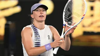 Iga Świątek. Fot. PAP/EPA/LUKAS COCH