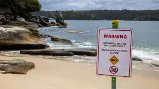 Jedna z plaż w Sydney, fot. PAP/EPA/AAP/SITTHIXAY DITTHAVONG