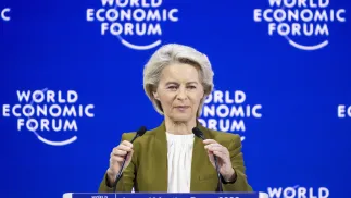 Ursula von der Leyen. Fot. PAP/EPA/LAURENT GILLIERON