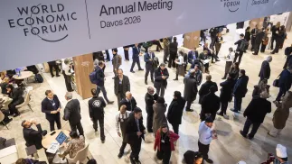  Всесвітній економічний форум (ВЕФ) у Давосі, Швейцарія, 20 січня 2026 року. Fot. PAP/EPA/LAURENT GILLIERON