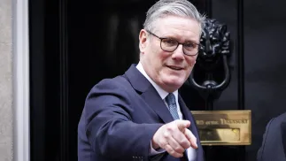 Premier Wielkiej Brytanii Keir Starmer. Fot. PAP/EPA/TOLGA AKMEN 