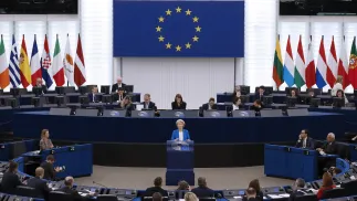 PE poparł wniosek o skierowanie umowy z Mercosurem do TSUE. Fot. PAP/EPA/YOAN VALAT