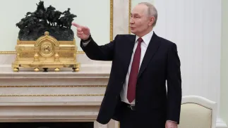Władimir Putin. Fot. PAP/EPA/RAMIL SITDIKOV / REUTERS POOL