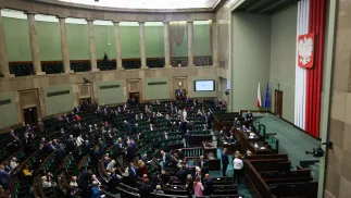 Obrady Sejmu Fot. PAP/Albert Zawada