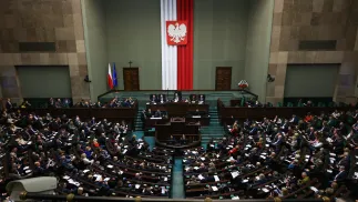 Засідання Сейму Польщі. Fot. PAP/Albert Zawada