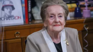 Irena Krajewska. Fot. PAP/Rafał Guz