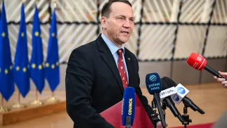 Радослав Сікорський. Fot. PAP/Wiktor Dąbkowski