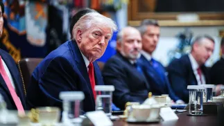 Donald Trump. Fot. PAP/EPA/AARON SCHWARTZ