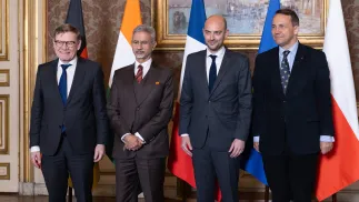 Szef MSZ Polski w Paryżu: Omówiliśmy kompleksowe relacje strategiczne z najważniejszymi partnerami. Fot. Marcin Maniewski/MSZ