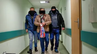 Zatrzymanie Ralfa G. Fot CBŚP/cbsp.policja.pl