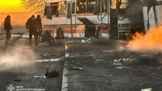 Фото з місця трагічний подій. Fot. Facebook/ДСНС Дніпропетровщини.
