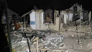 Наслідки удару по Дніпропетровщині. Fot. Facebook/Олександр Ганжа. 