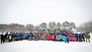 Україна повернула з полону 157 громадян. Fot. Facebook / Володимир Зеленський  