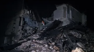 Наслідки російського обстрілу Дніпропетровщини. Fot. Facebook / Микола Лукашук 