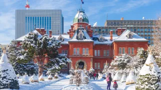 Sapporo zimą. Fot. NaiSoop/Adobe Stock