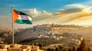 Flaga Palestyny. Fot. adobe Stock/PolacoStudios