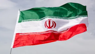 Flaga Iranu. Zdj. ilustracyjne. Fot. JackF/Adobe Stock