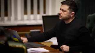 Президент Украины Владимир Зеленский. Fot.Х@ZelenskyyUa