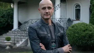 Robert Koszucki w serialu "Młode gliny". Fot. Materiały prasowe