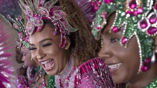 Karnawał w Rio de Janeiro Fot. PAP/EPA/ANDRE COELHO