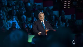 Premier Węgier i lider rządzącej partii Fidesz Viktor Orban. Fot. EPA/AKOS KAISER