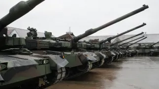 Czołgi K2 Fot. PAP/Tomasz Waszczuk